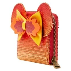 LOUNGEFLY Exclusive - Disney Fall Minnie Mouse Sequin Ombre Zip Around Wallet 9 LOUNGEFLY Exclusive - Disney Fall Minnie Mouse Sequin Ombre Zip Around Wallet -Loungefly WDWA2319 3