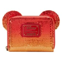 LOUNGEFLY Exclusive - Disney Fall Minnie Mouse Sequin Ombre Zip Around Wallet 10 LOUNGEFLY Exclusive - Disney Fall Minnie Mouse Sequin Ombre Zip Around Wallet -Loungefly WDWA2319 4
