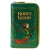 LOUNGEFLY Robin Hood Book Zip Around Wallet -Loungefly WDWA2340 1