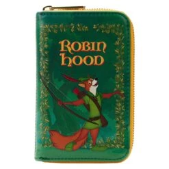LOUNGEFLY Robin Hood Book Zip Around Wallet