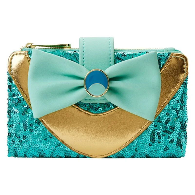 LOUNGEFLY Exclusive - Princess Jasmine Sequin Flap Wallet 3 LOUNGEFLY Exclusive - Princess Jasmine Sequin Flap Wallet