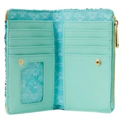 LOUNGEFLY Exclusive - Princess Jasmine Sequin Flap Wallet 11 LOUNGEFLY Exclusive - Princess Jasmine Sequin Flap Wallet -Loungefly WDWA2345 5