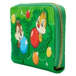 LOUNGEFLY Chip And Dale Ornaments Zip Around Wallet 9 LOUNGEFLY Chip And Dale Ornaments Zip Around Wallet -Loungefly WDWA2352 3