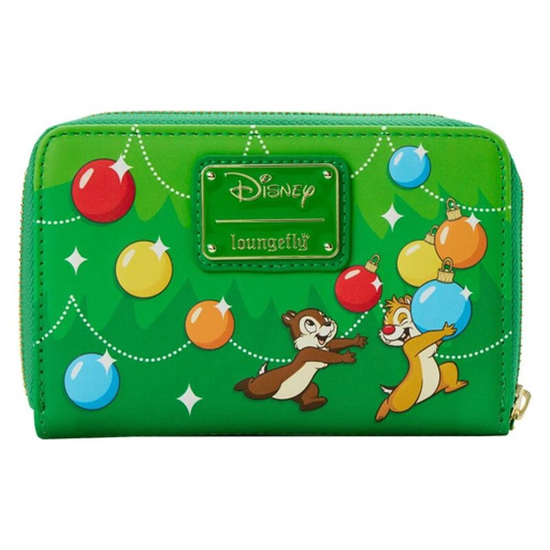 LOUNGEFLY Chip And Dale Ornaments Zip Around Wallet 6 LOUNGEFLY Chip And Dale Ornaments Zip Around Wallet - Image 4