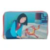 LOUNGEFLY Mulan Princess Scene Zip Around Wallet -Loungefly WDWA2358 1