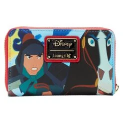 LOUNGEFLY Mulan Princess Scene Zip Around Wallet 10 LOUNGEFLY Mulan Princess Scene Zip Around Wallet -Loungefly WDWA2358 4