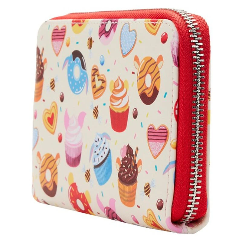 LOUNGEFLY Winnie The Pooh Sweets Zip Around Wallet 4 LOUNGEFLY Winnie The Pooh Sweets Zip Around Wallet - Image 2
