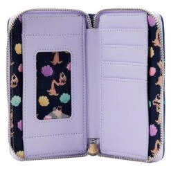 LOUNGEFLY The Little Mermaid Ursula Lair Glow Zip Around Wallet 13 LOUNGEFLY The Little Mermaid Ursula Lair Glow Zip Around Wallet -Loungefly WDWA2363 6