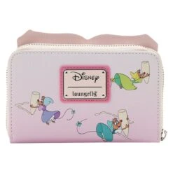 LOUNGEFLY Exclusive - Cinderella Mice Dressmakers Zip Around Wallet -Loungefly WDWA2365 4