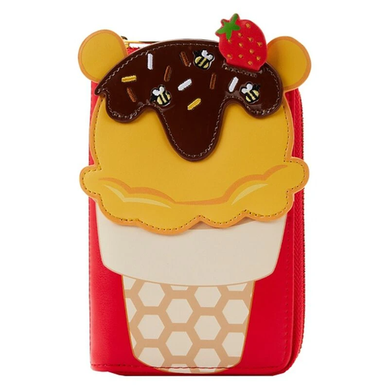 LOUNGEFLY Exclusive - Winnie The Pooh Ice Cream Zip Around Wallet 3 LOUNGEFLY Exclusive - Winnie The Pooh Ice Cream Zip Around Wallet