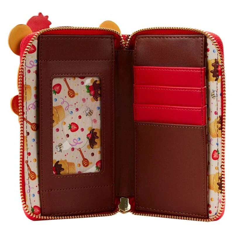 LOUNGEFLY Exclusive - Winnie The Pooh Ice Cream Zip Around Wallet 6 LOUNGEFLY Exclusive - Winnie The Pooh Ice Cream Zip Around Wallet - Image 4