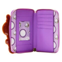 LOUNGEFLY Exclusive - Beauty And The Beast Chip Bubbles Zip Around Wallet -Loungefly WDWA2368 4