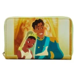 LOUNGEFLY The Princess And The Frog Princess Scene Zip Around Wallet