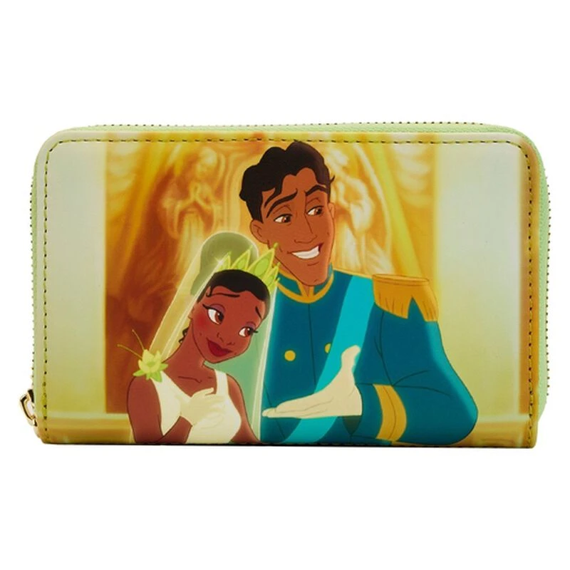 LOUNGEFLY The Princess And The Frog Princess Scene Zip Around Wallet 3 LOUNGEFLY The Princess And The Frog Princess Scene Zip Around Wallet