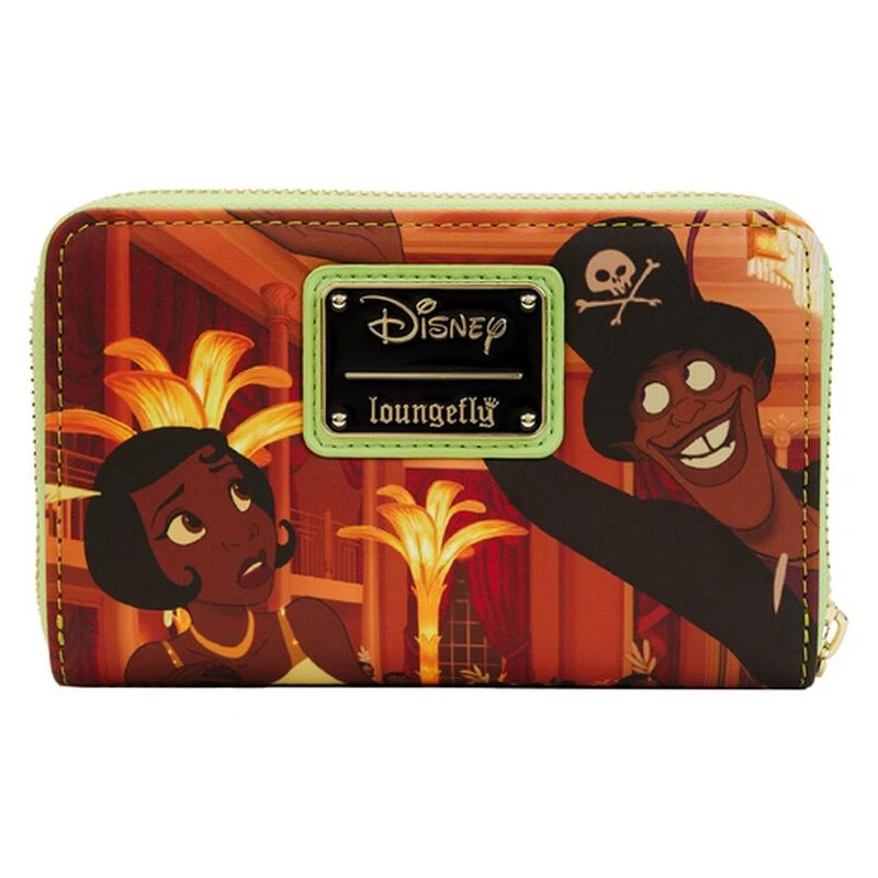 LOUNGEFLY The Princess And The Frog Princess Scene Zip Around Wallet 6 LOUNGEFLY The Princess And The Frog Princess Scene Zip Around Wallet - Image 4
