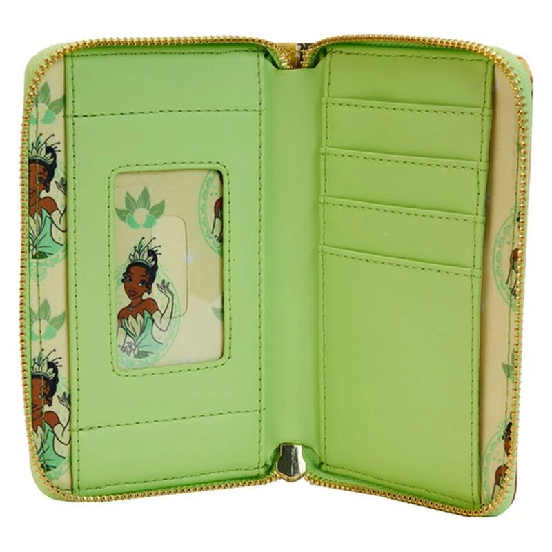 LOUNGEFLY The Princess And The Frog Princess Scene Zip Around Wallet 7 LOUNGEFLY The Princess And The Frog Princess Scene Zip Around Wallet - Image 5