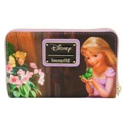 LOUNGEFLY Rapunzel Princess Scene Zip Around Wallet -Loungefly WDWA2439 4