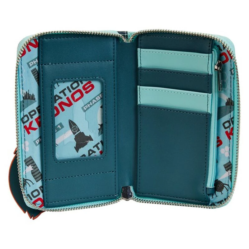 LOUNGEFLY The Incredibles Syndrome Glow Zip Around Wallet 7 LOUNGEFLY The Incredibles Syndrome Glow Zip Around Wallet - Image 5