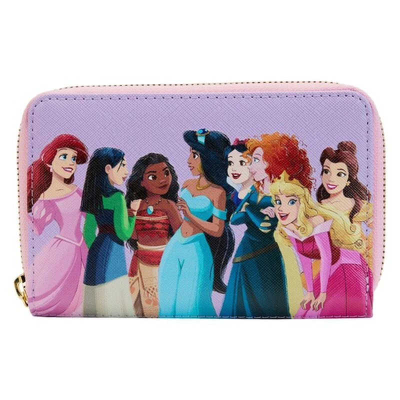 LOUNGEFLY Disney Princess Zip Around Wallet 3 LOUNGEFLY Disney Princess Zip Around Wallet