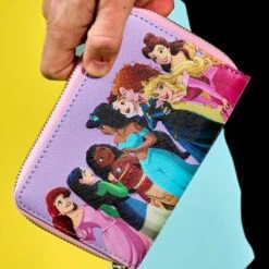 LOUNGEFLY Disney Princess Zip Around Wallet 8 LOUNGEFLY Disney Princess Zip Around Wallet -Loungefly WDWA2446 2