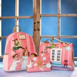 LOUNGEFLY Peter Pan 70th Anniversary You Can Fly Zip Around Wallet -Loungefly WDWA2450 2