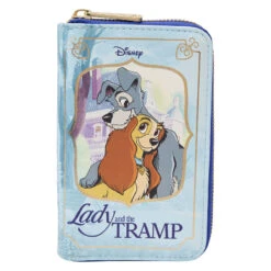 LOUNGEFLY Lady And The Tramp Book Zip Around Wallet