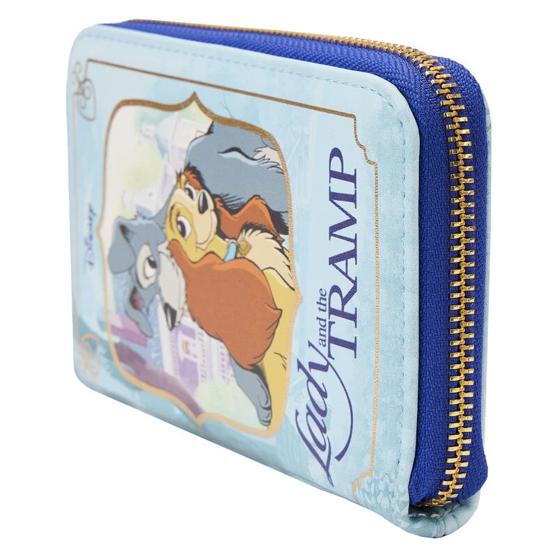LOUNGEFLY Lady And The Tramp Book Zip Around Wallet 5 LOUNGEFLY Lady And The Tramp Book Zip Around Wallet - Image 3
