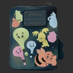 LOUNGEFLY Winnie The Pooh Heffa-Dream Glow Zip Around Wallet -Loungefly WDWA2471 LFDISNEYWINNIETHEPOOHHEFFADREAMSZIPAROUNDWALLET0192BACKGLOW