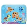 LOUNGEFLY Finding Nemo 20th Anniversary Zip Around Wallet -Loungefly WDWA2473 LFDISNEYFINDINGNEMO20THANNIVERSARYZIPAROUNDWALLET0236FRONT