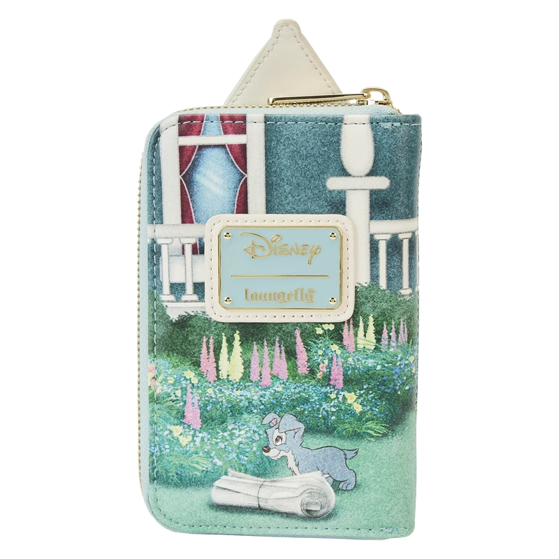 LOUNGEFLY Lady And The Tramp Portrait House Zip Around Wallet 6 LOUNGEFLY Lady And The Tramp Portrait House Zip Around Wallet - Image 4