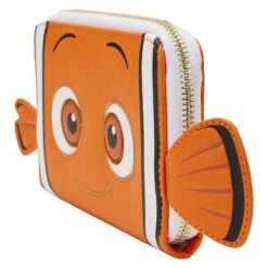 LOUNGEFLY Exclusive - Finding Nemo 20th Anniversary Nemo Cosplay Zip Around Wallet -Loungefly WDWA2483 LFDISNEYFINDINGNEMO20THANNIVERSARYNEMOZIPAROUNDWALLET0207SIDE