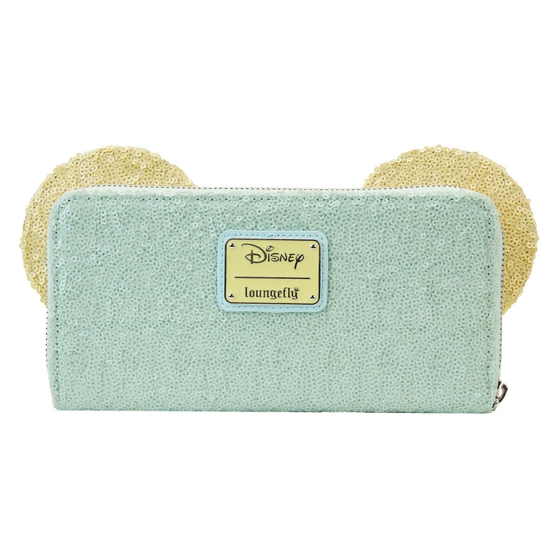 LOUNGEFLY Limited Edition Exclusive - Minnie Mouse Pastel Sequin Zip Around Wallet 6 LOUNGEFLY Limited Edition Exclusive - Minnie Mouse Pastel Sequin Zip Around Wallet - Image 4