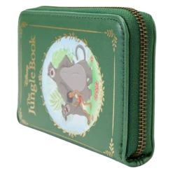 LOUNGEFLY The Jungle Book Zip Around Wallet -Loungefly WDWA2527 LFDISNEYJUNGLEBOOKZIPAROUNDWALLET0759SIDE