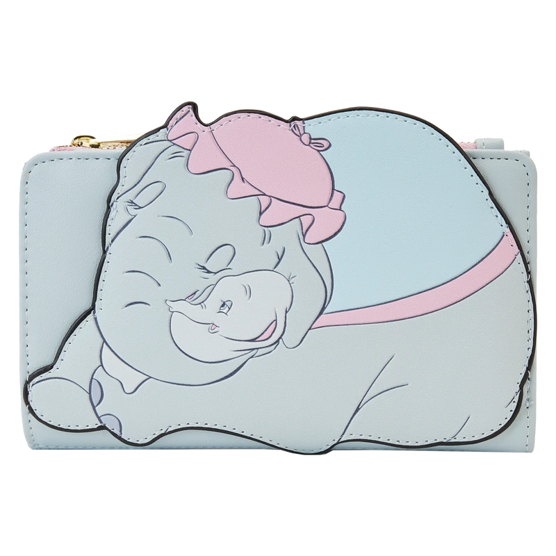 LOUNGEFLY Dumbo Mrs. Jumbo Flap Wallet 3 LOUNGEFLY Dumbo Mrs. Jumbo Flap Wallet