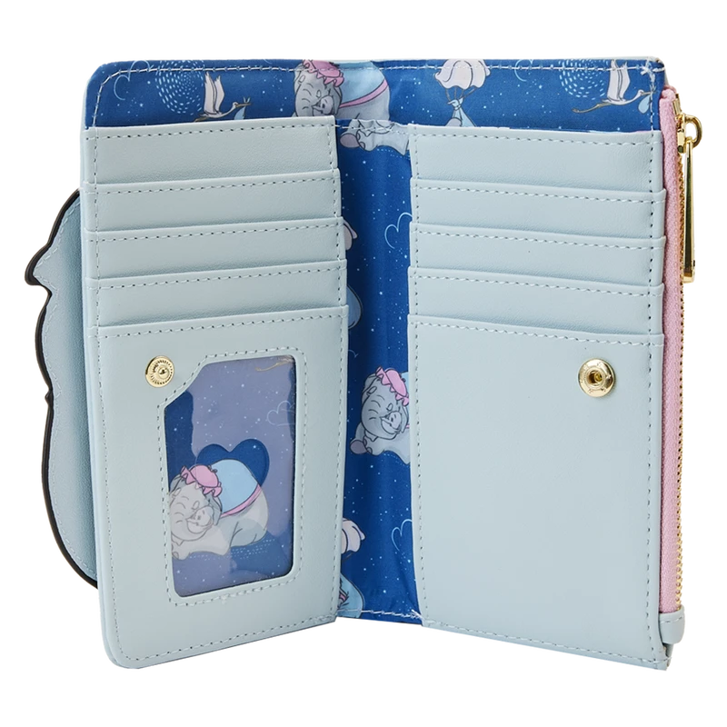 LOUNGEFLY Dumbo Mrs. Jumbo Flap Wallet 8 LOUNGEFLY Dumbo Mrs. Jumbo Flap Wallet - Image 6
