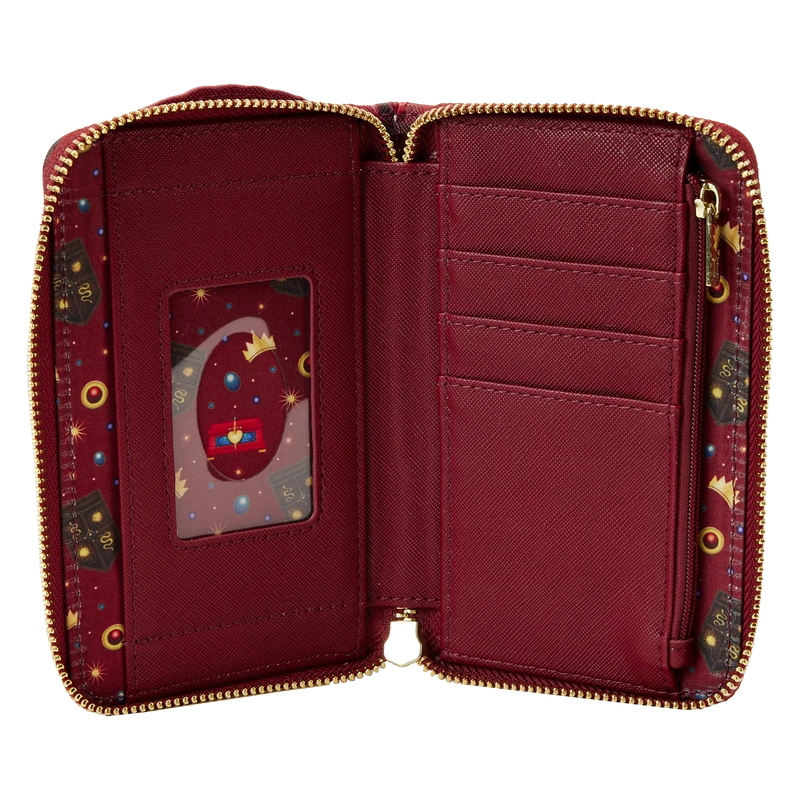 LOUNGEFLY Snow White Evil Queen Throne Zip Around Wallet 7 LOUNGEFLY Snow White Evil Queen Throne Zip Around Wallet - Image 5