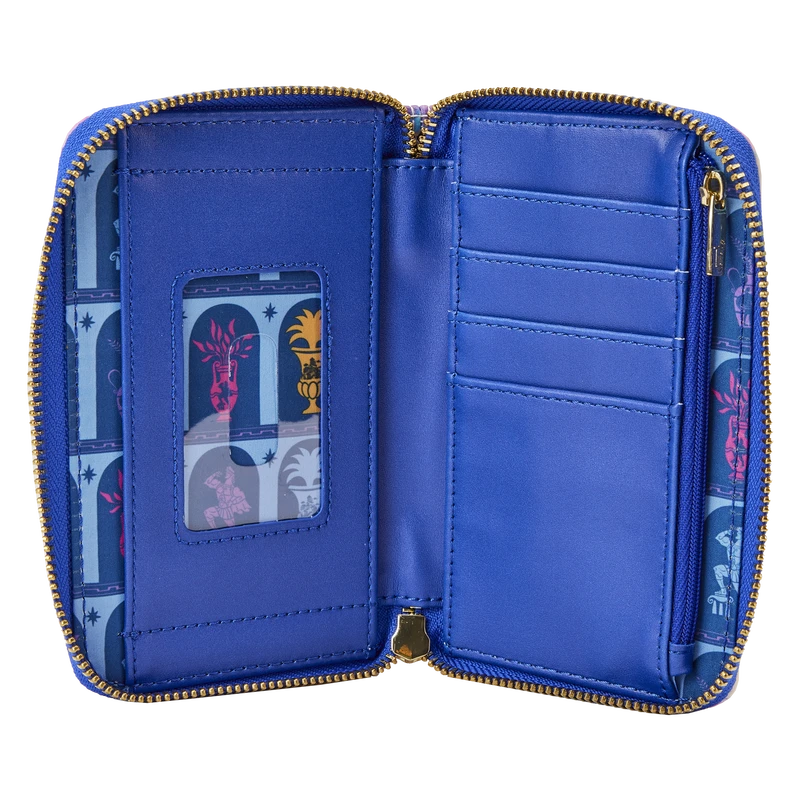 LOUNGEFLY Hercules Mount Olympus Golden Gates Zip Around Wallet 7 LOUNGEFLY Hercules Mount Olympus Golden Gates Zip Around Wallet - Image 5