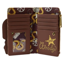 LOUNGEFLY Toy Story Woody Puppet Flap Wallet -Loungefly WDWA2538 LFDISNEYTOYSTORYWOODYPUPPETFLAPWALLET0009INSIDE