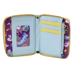 LOUNGEFLY Alice In Wonderland Cameo Zip Around Wallet -Loungefly WDWA2544 LFDISNEYALICEINWONDERLANDCAMEOZIPAROUNDWALLET0402INSIDE