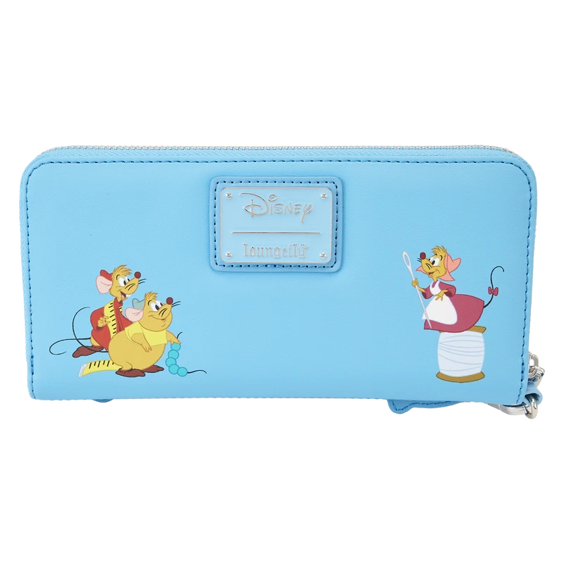 LOUNGEFLY Cinderella Lenticular Princess Series Zip Around Wristlet Wallet 7 LOUNGEFLY Cinderella Lenticular Princess Series Zip Around Wristlet Wallet - Image 5