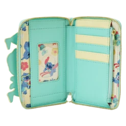 LOUNGEFLY Stitch Sandcastle Beach Surprise Zip-Around Wallet -Loungefly WDWA2563 LFDISNEYSTITCHSANDCASTLEBEACHSURPRISEZIPAROUNDWALLET203INSIDE