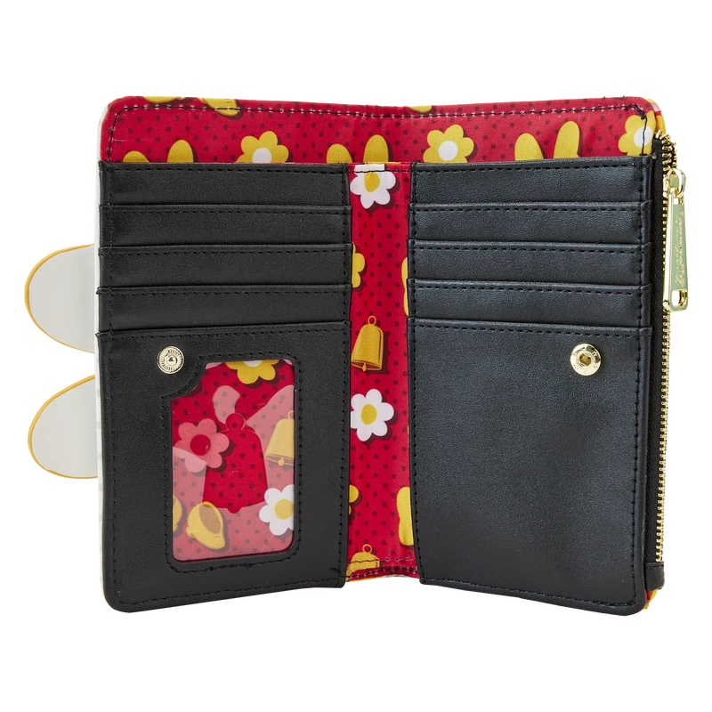 LOUNGEFLY Clarabelle Cow Cosplay Bifold Wallet 8 LOUNGEFLY Clarabelle Cow Cosplay Bifold Wallet - Image 6