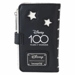 LOUNGEFLY Disney100 Sketchbook Flap Wallet -Loungefly WDWA2596 LFDISNEY100THANNIVERSARYSKETCHBOOKFLAPWALLET1358BACK