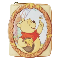 LOUNGEFLY Winnie The Pooh Cameo Zip Around Wallet