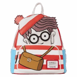 LOUNGEFLY Where’s Waldo Cosplay Mini Backpack