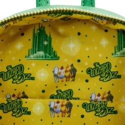 LOUNGEFLY Wizard Of Oz Emerald City Mini Backpack 13 LOUNGEFLY Wizard Of Oz Emerald City Mini Backpack -Loungefly WOZBK0010 6