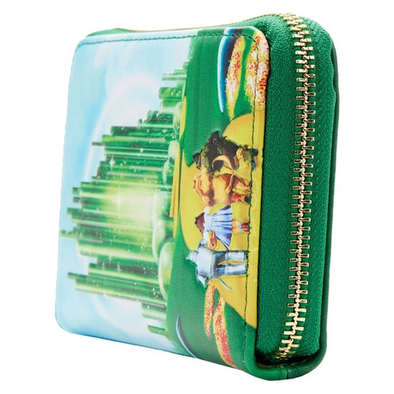 LOUNGEFLY Wizard Of Oz Emerald City Zip Around Wallet 6 LOUNGEFLY Wizard Of Oz Emerald City Zip Around Wallet - Image 4
