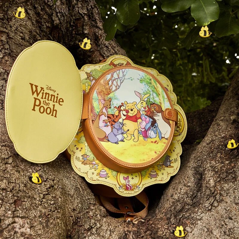 LOUNGEFLY Winnie The Pooh Cameo Mini Backpack 4 LOUNGEFLY Winnie The Pooh Cameo Mini Backpack - Image 2